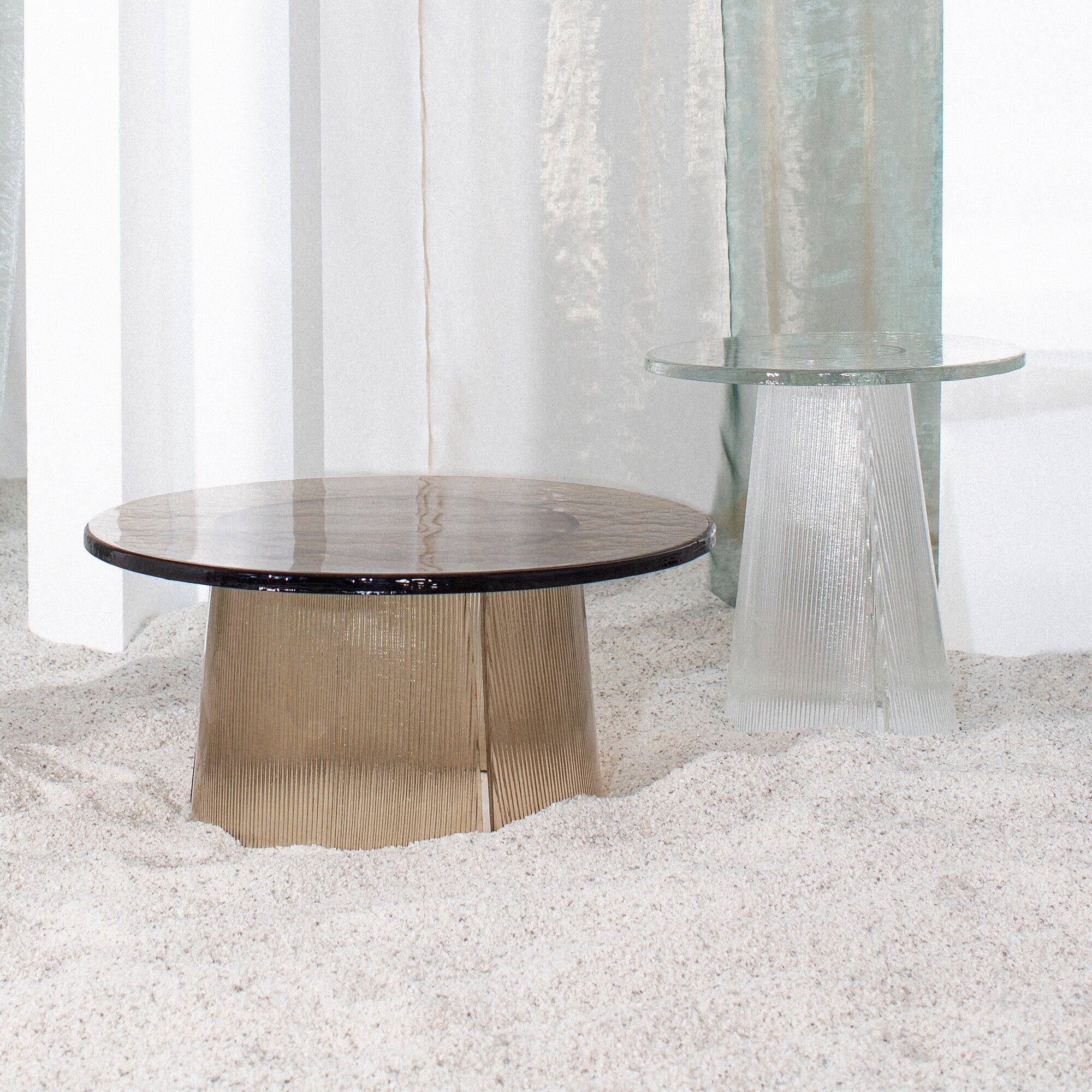 Bent Side Table H 36cm