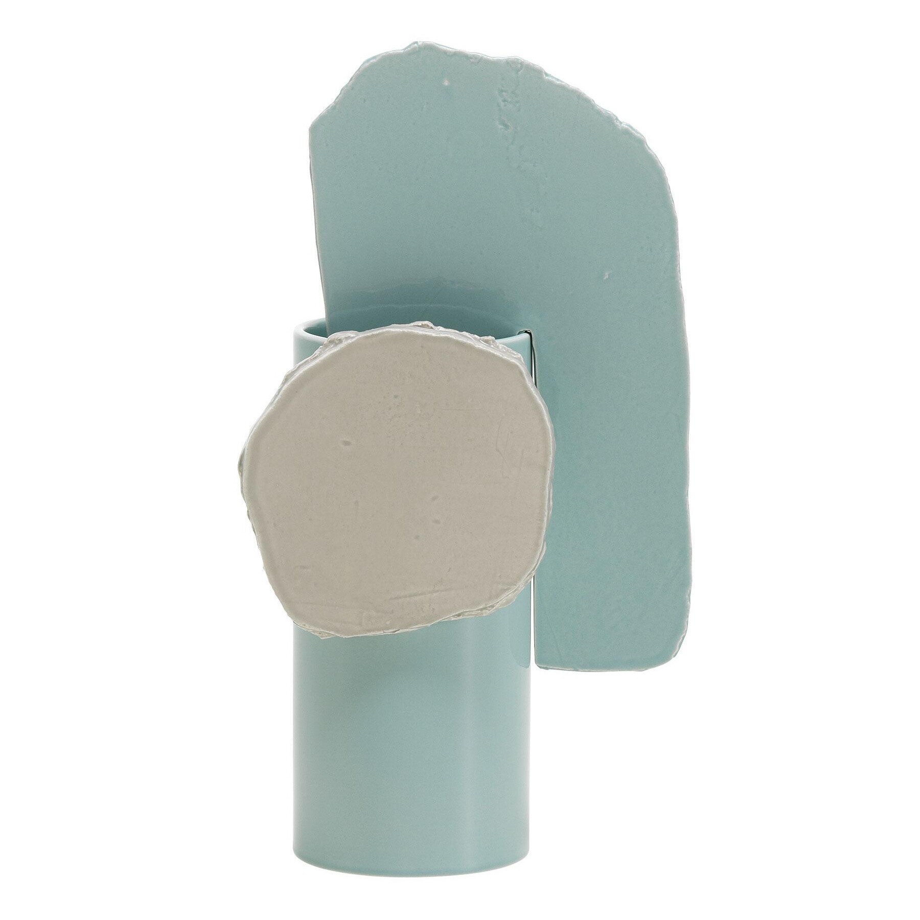 Découpage Feuille Vase