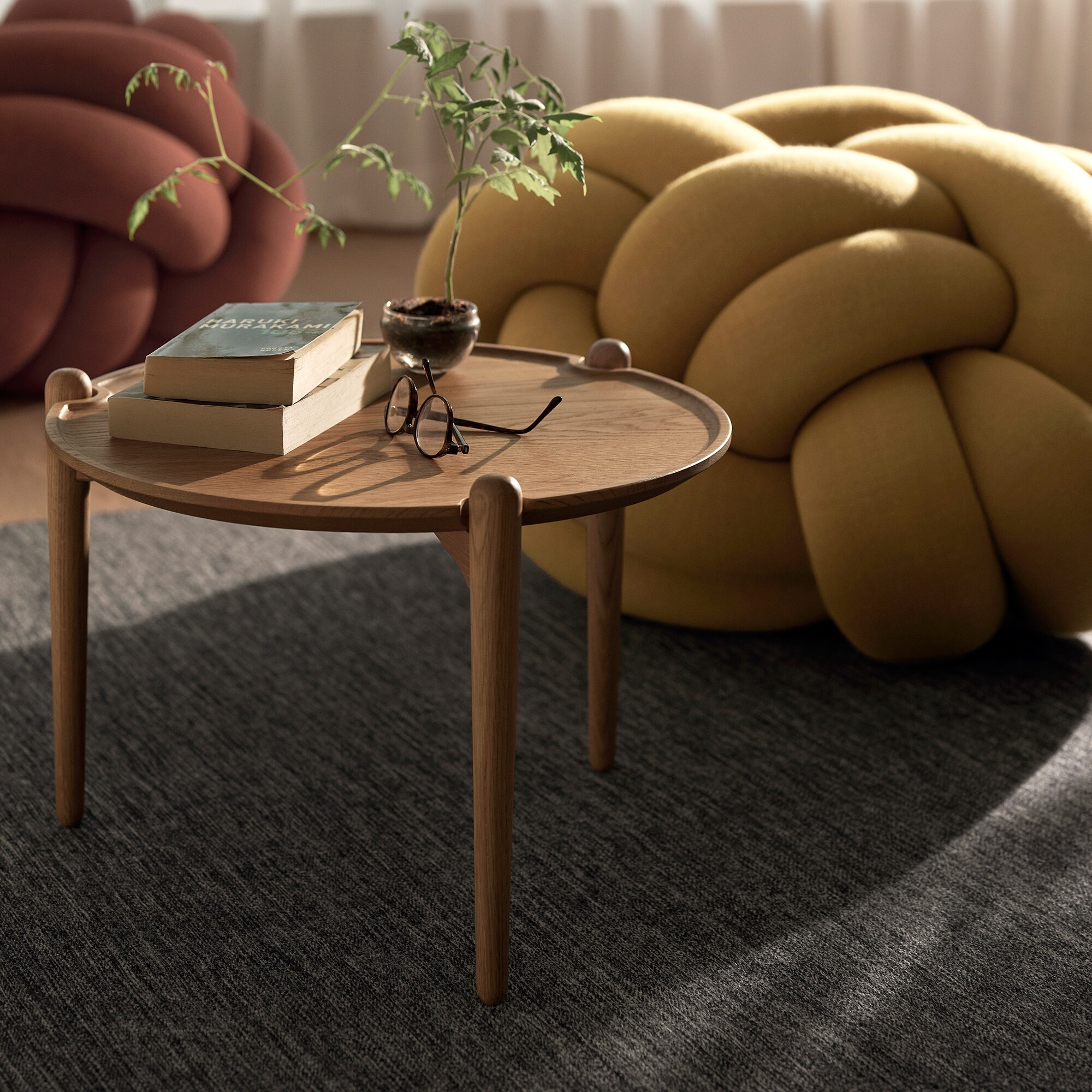 Knot XL Floor Cushion/ Pouffe