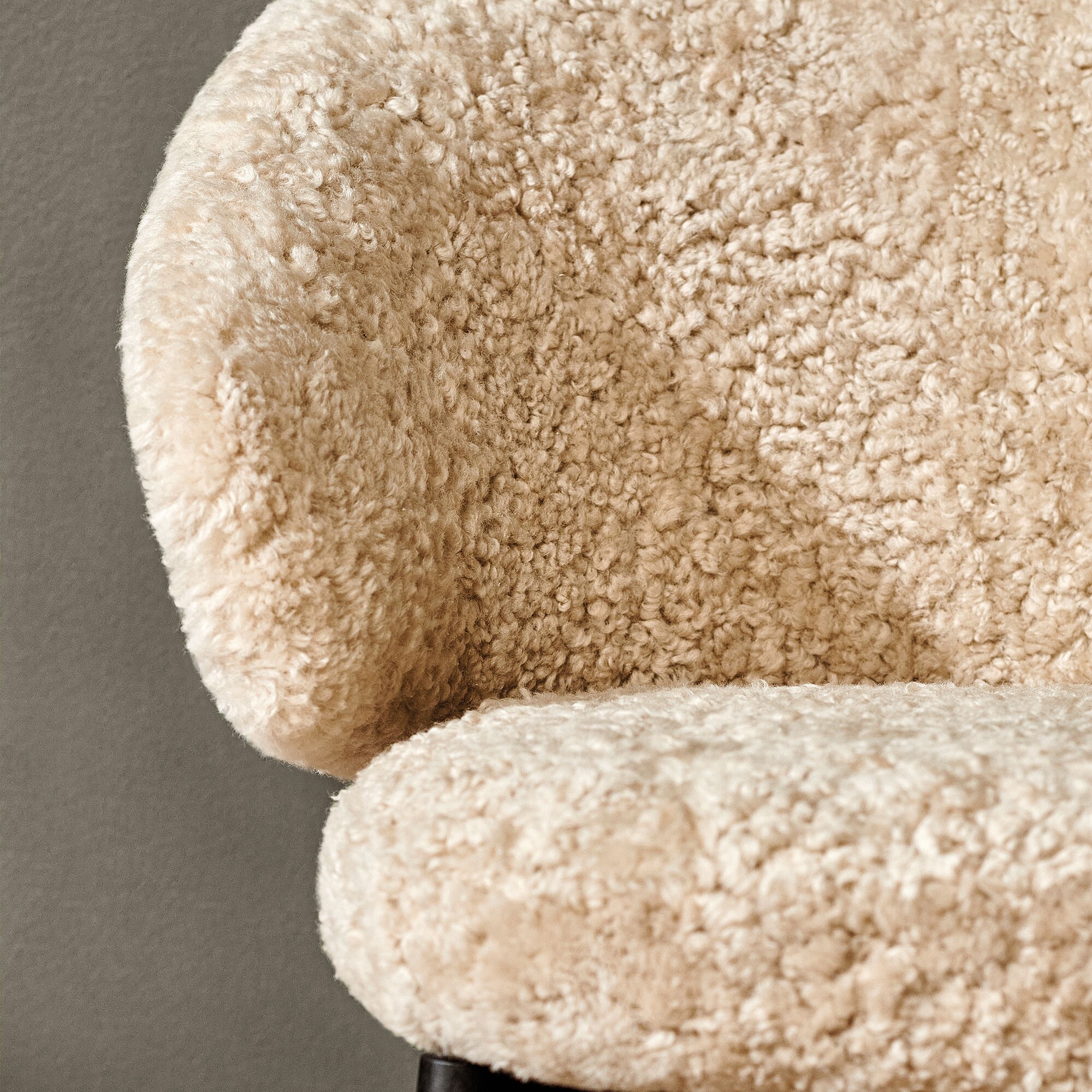 Let Armchair Black Ash Base