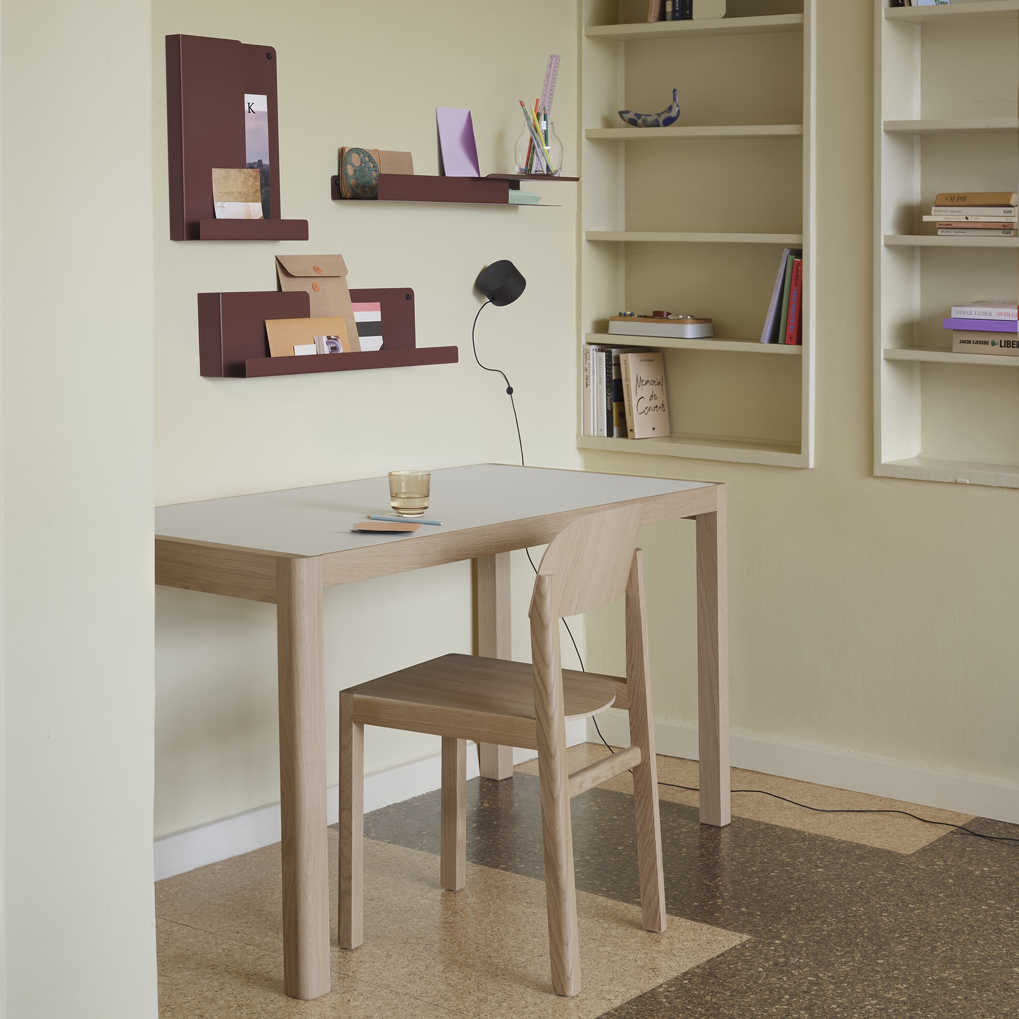 Folded Platform Wall Shelf 62cm