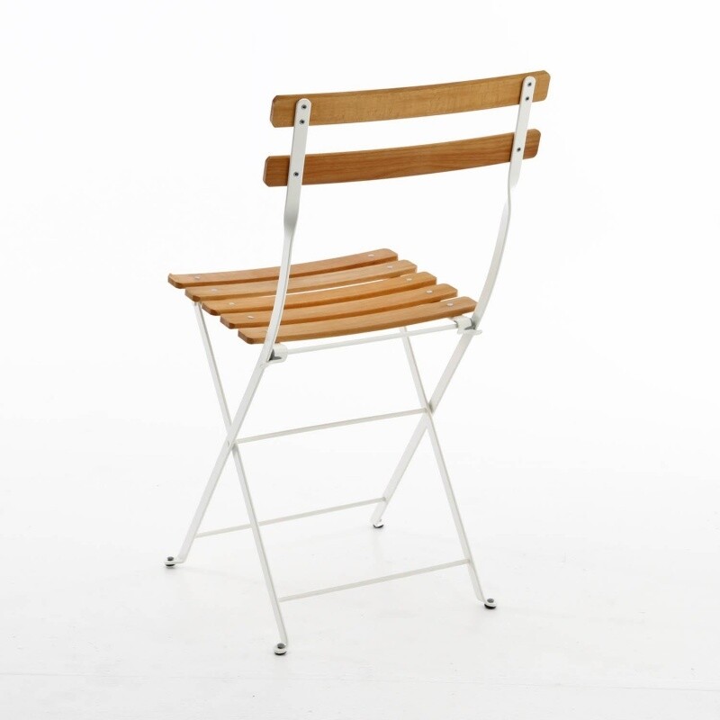 Bistro Naturel Folding Chair Set of 4
