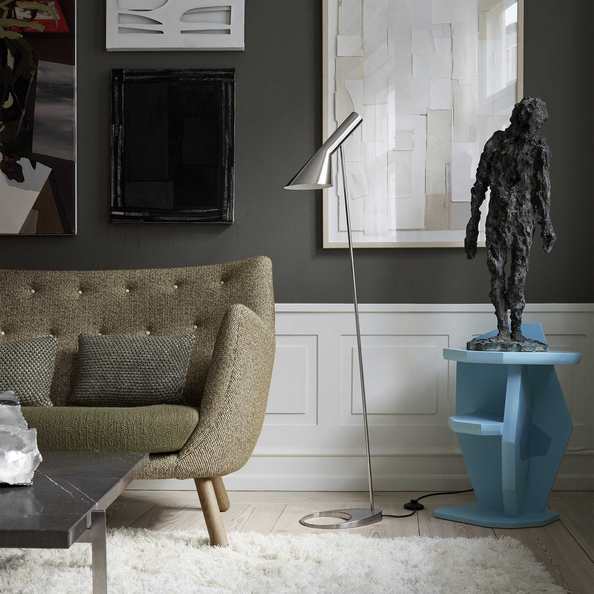 AJ Floor Lamp Stainless Steel