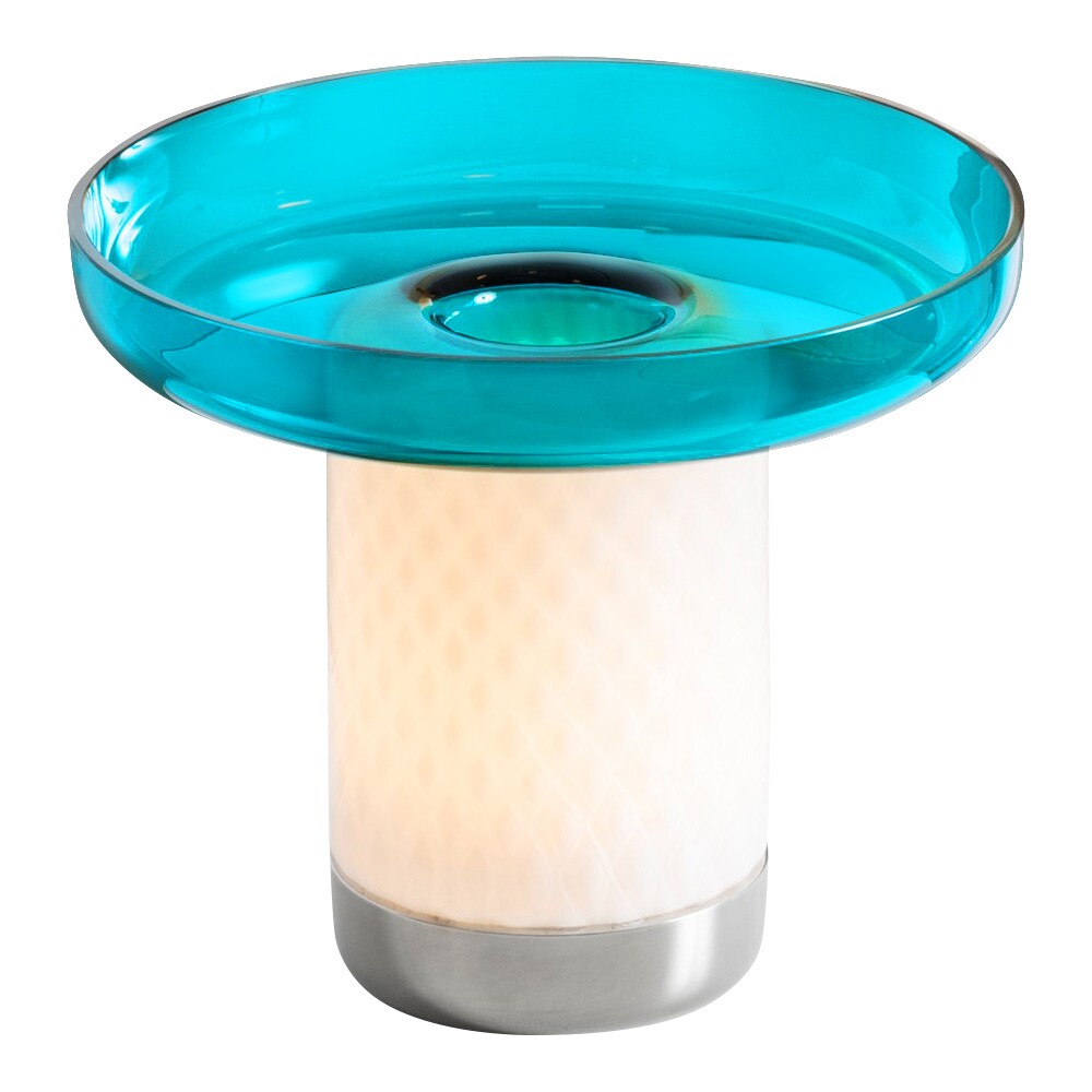 Bontà LED Battery Table Lamp with Glass Plate