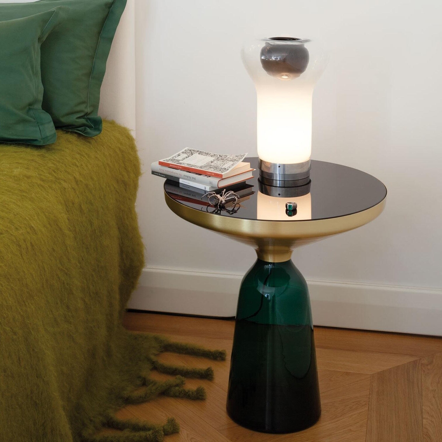 Bell Side Table Brass