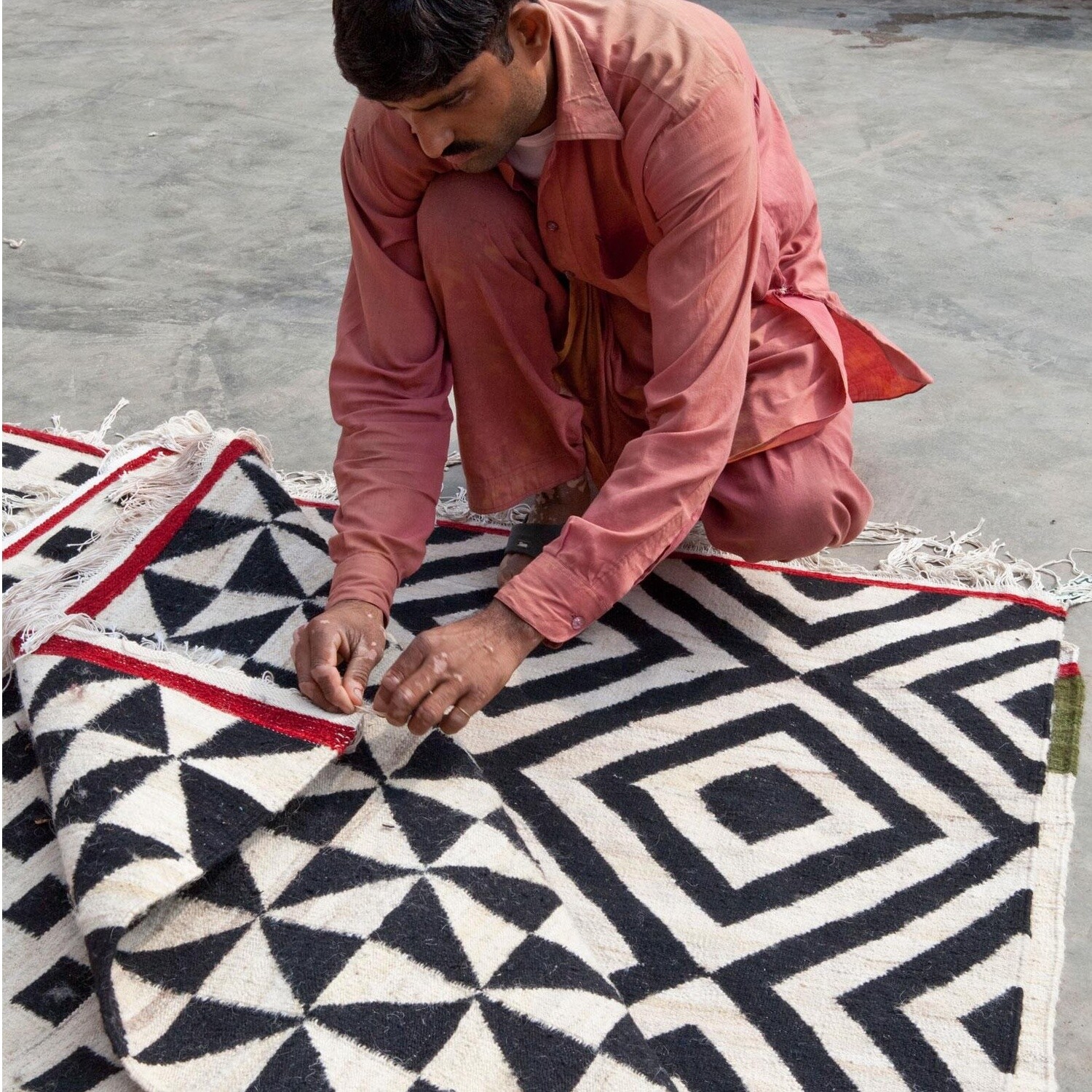 Mélange Pattern 1 Rug