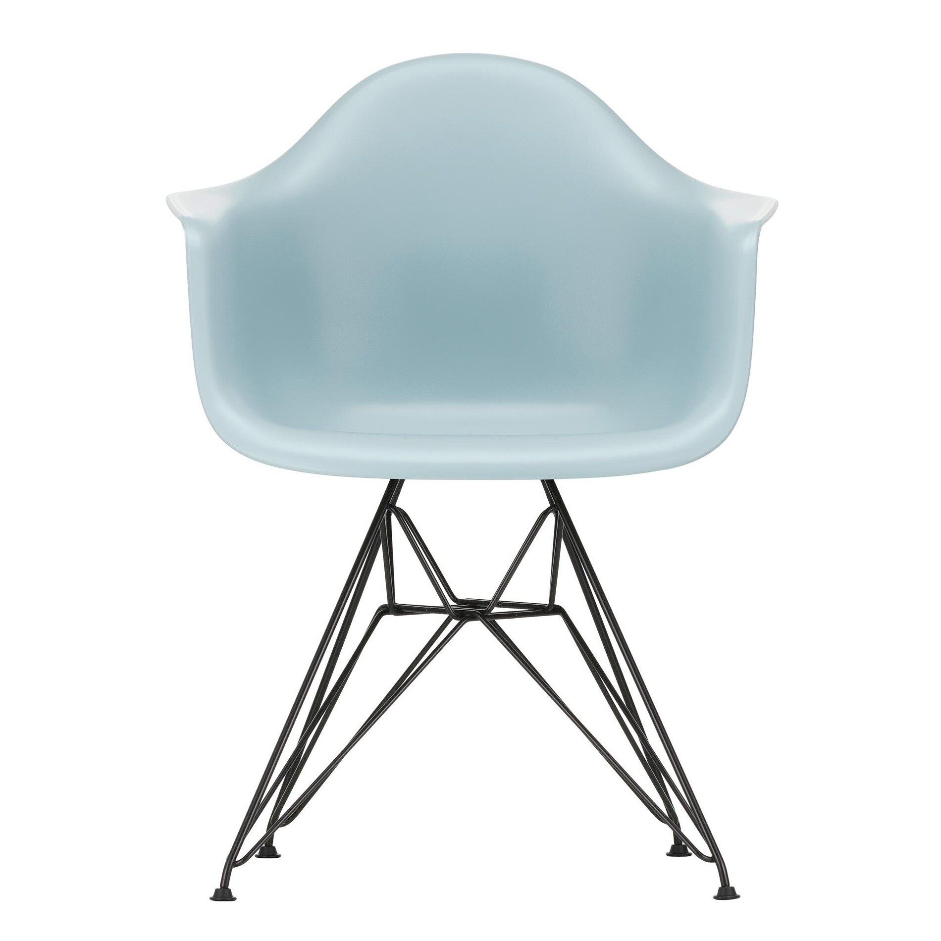 Eames Plastic Armchair DAR RE Black Base