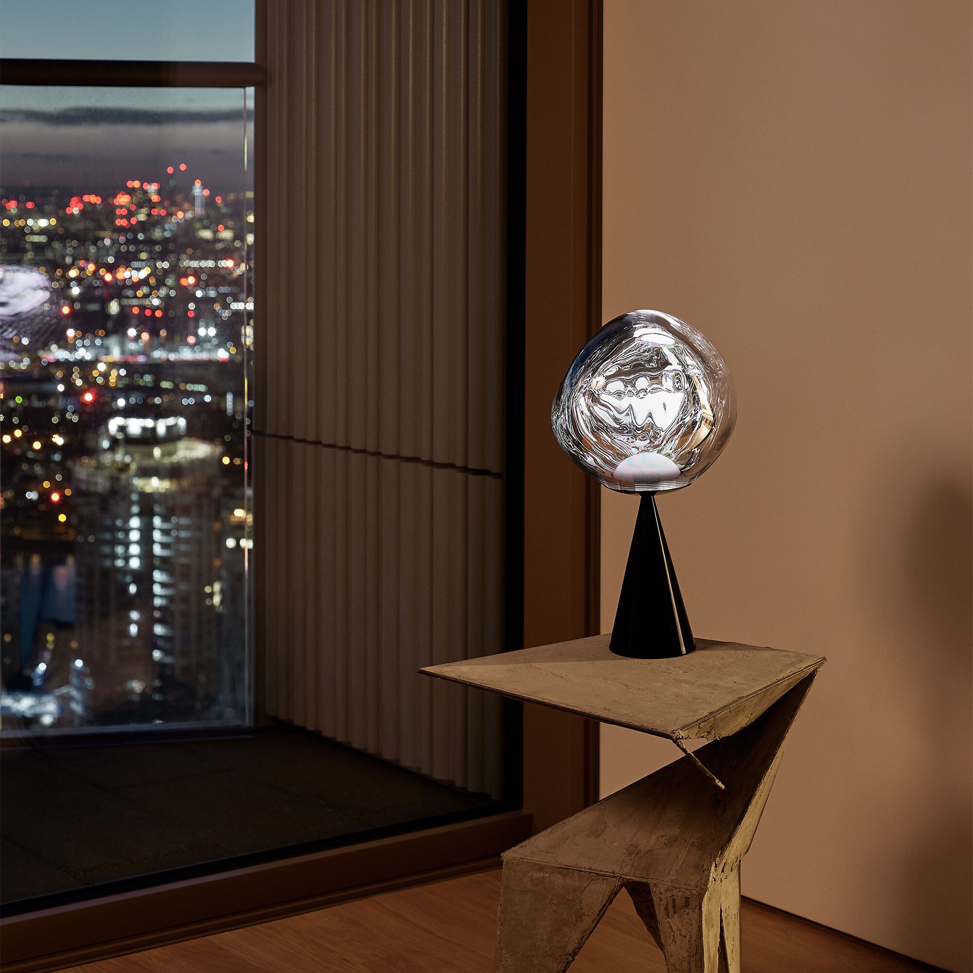 Melt Cone Fat LED Table Lamp