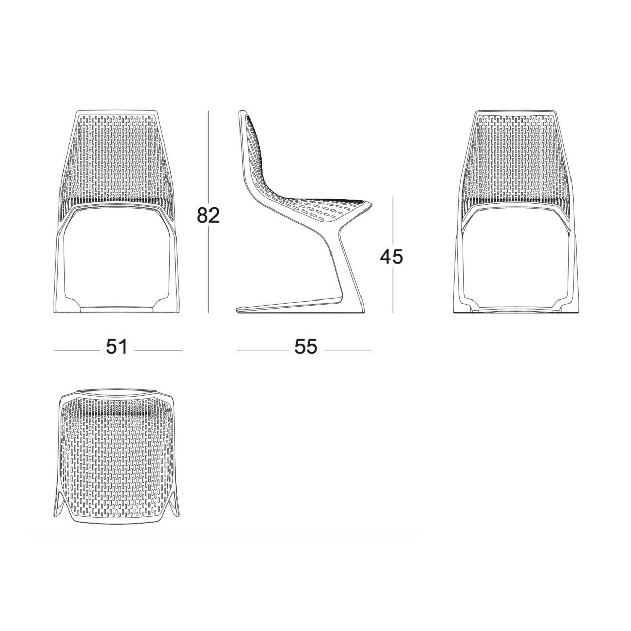 Myto Cantilever Chair
