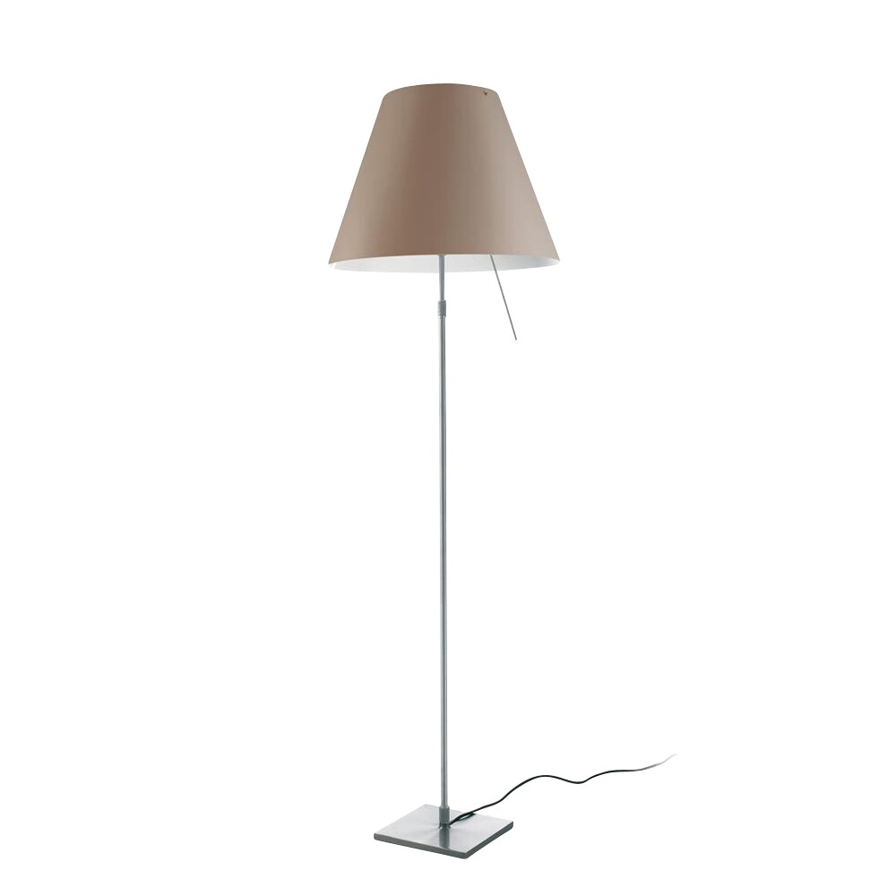 Costanza Terra Floor Lamp Telescope/Dimmer