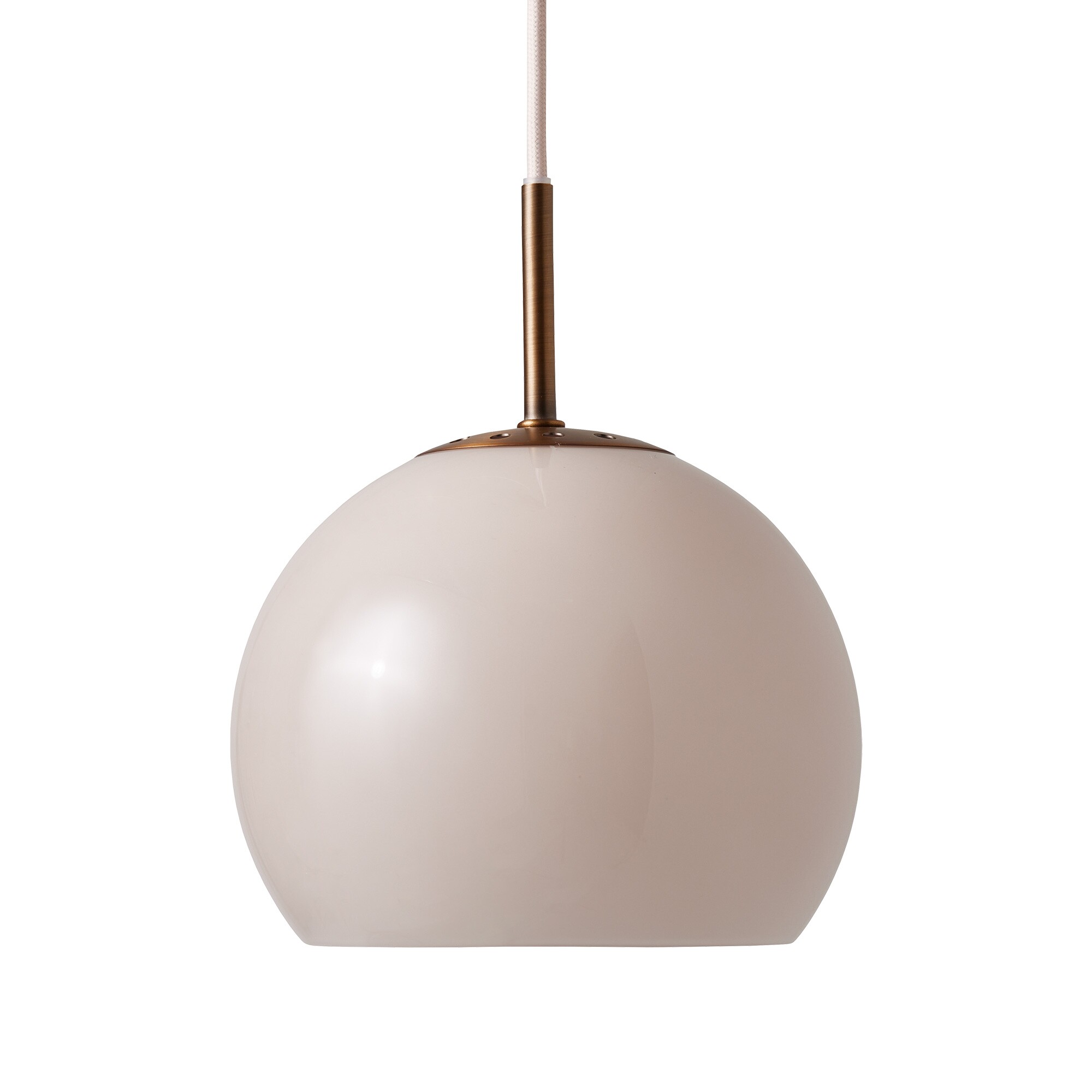 Ball Suspension Lamp Glass Ø 18cm