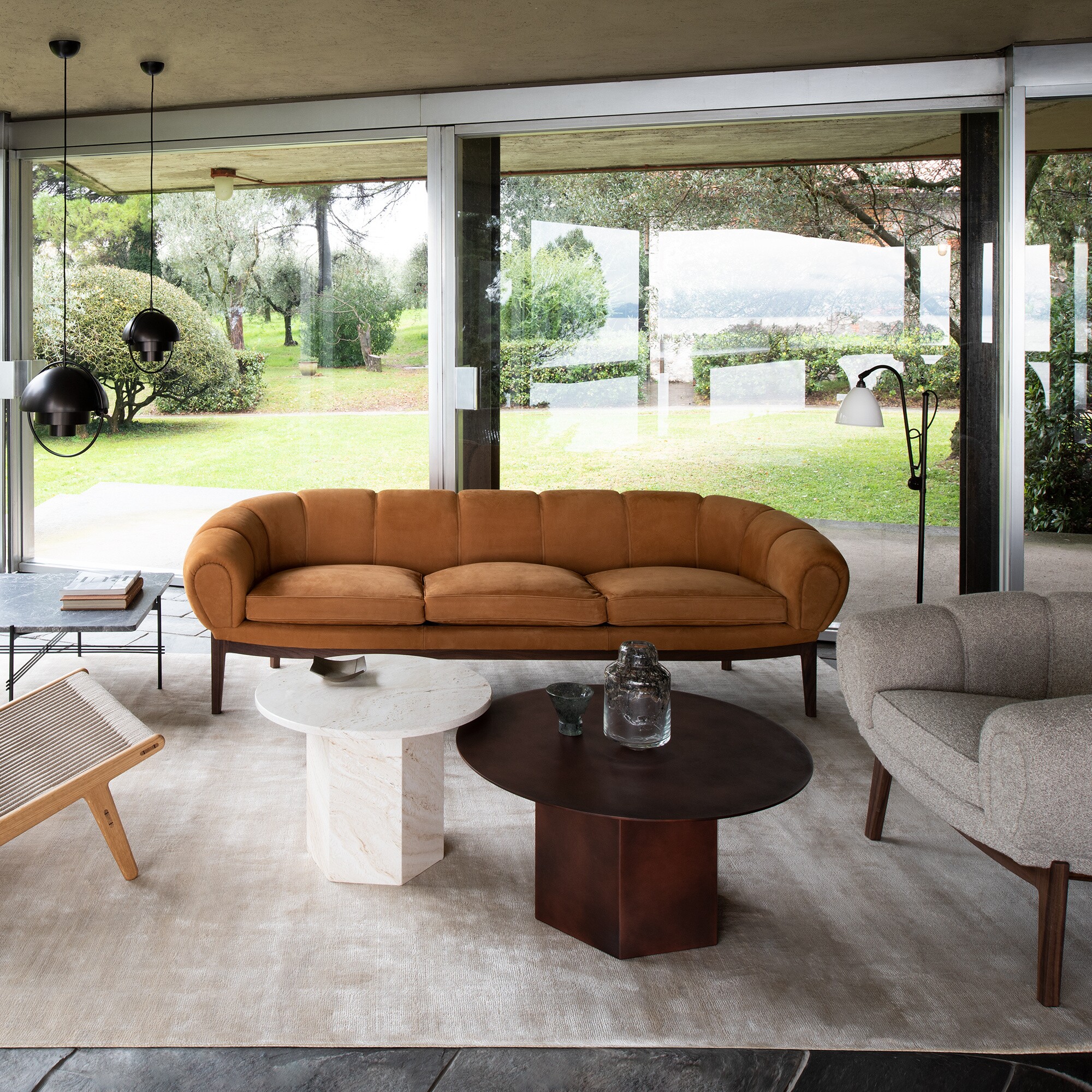 Epic Coffee Table Ø60cm Travertine