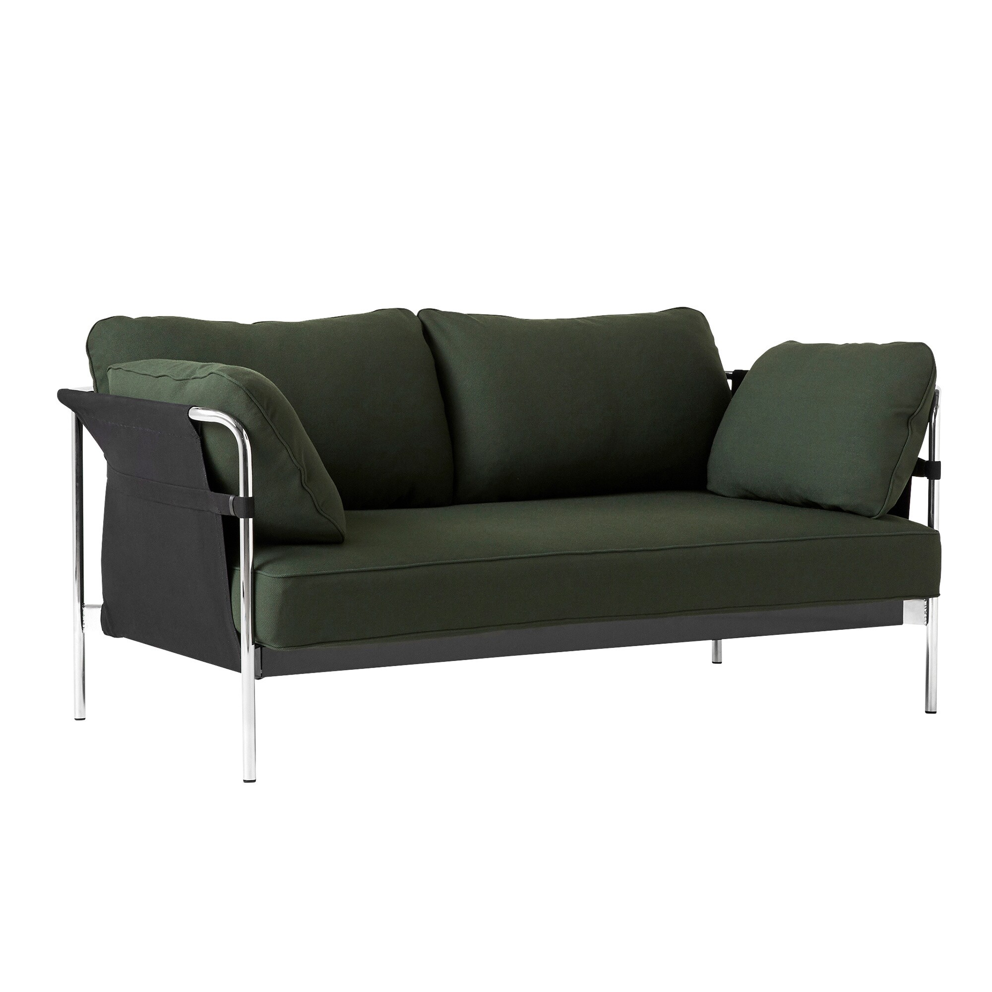 Can 2.0 2-Seater Sofa Frame Steel Chromed