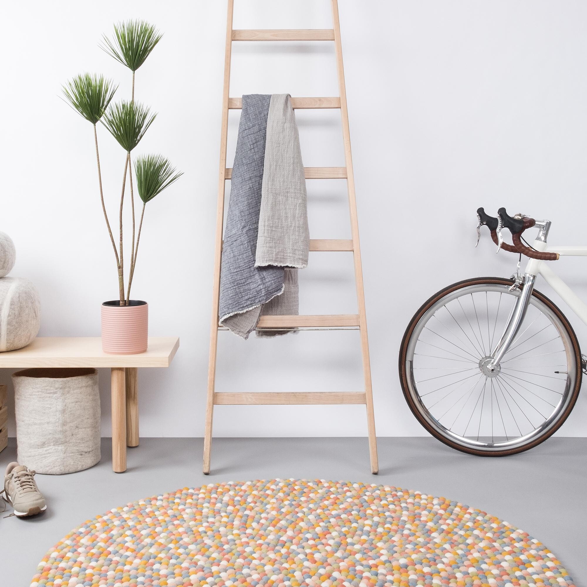 Liese Felt Ball Rug