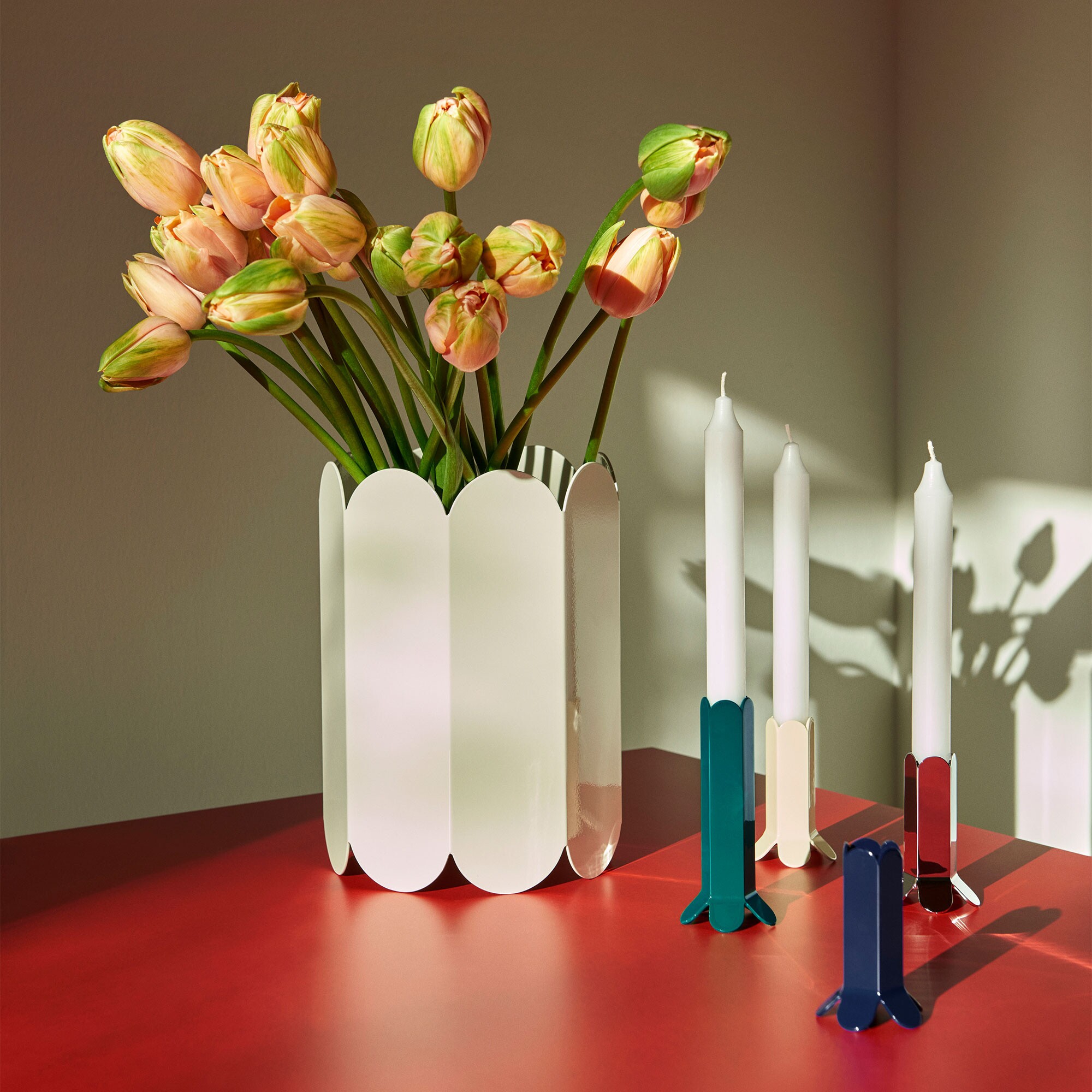 Arcs Candle Holder L