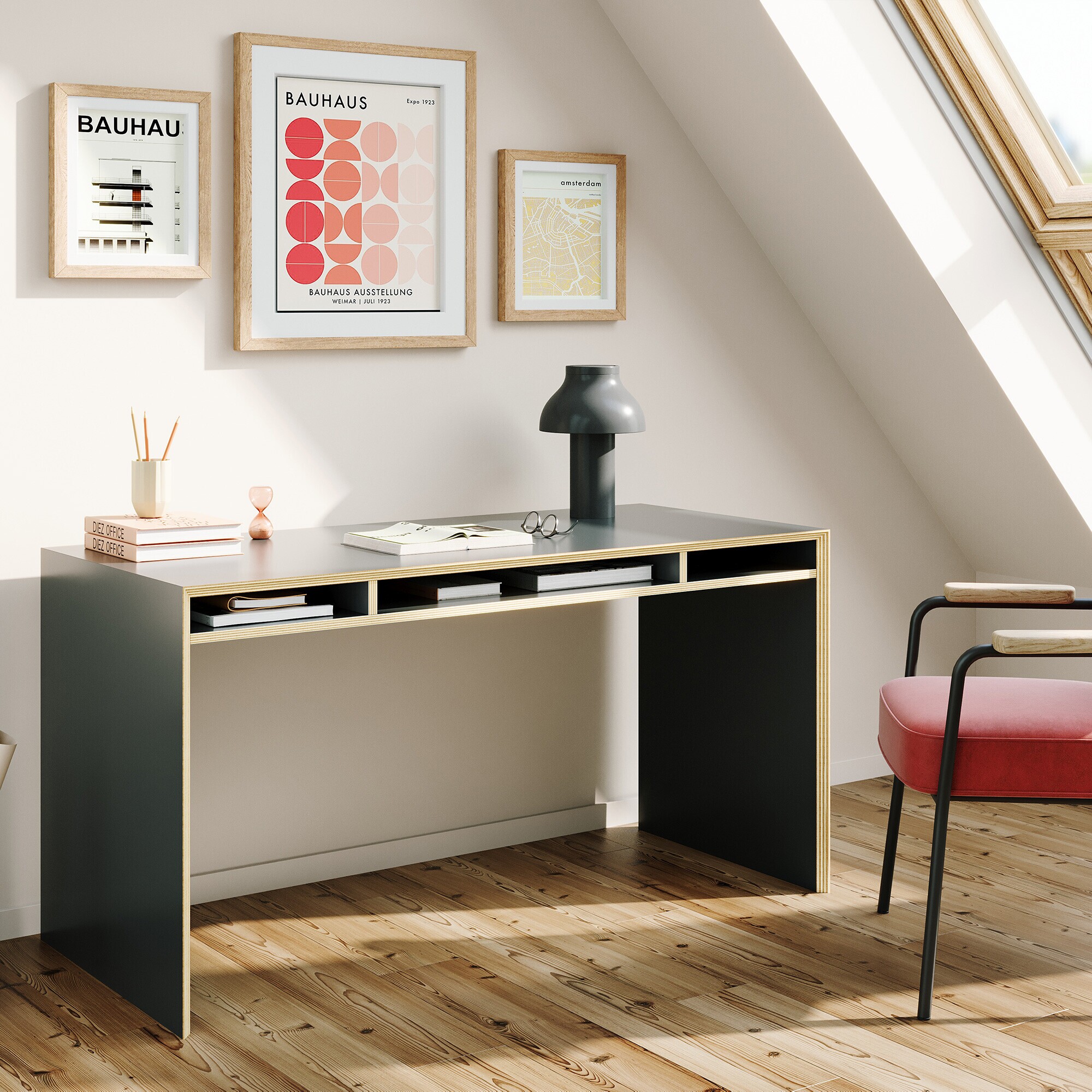 Bridge Lower Shelf for Desk