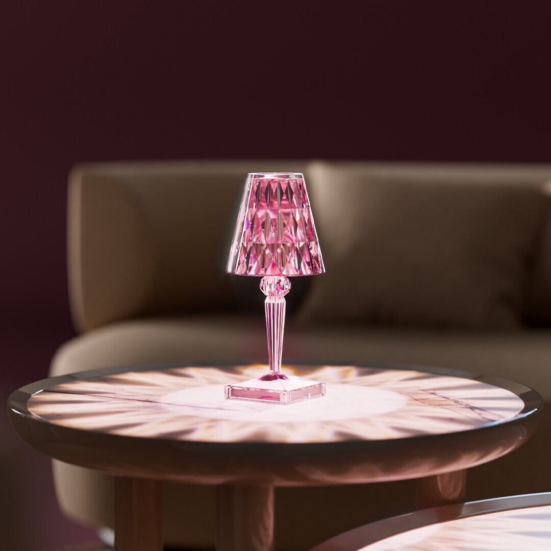 Battery LED Outdoor Table Lamp with Battery  H 26