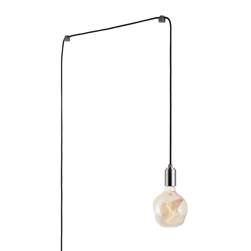 Graphite Plug-in Suspension Lamp