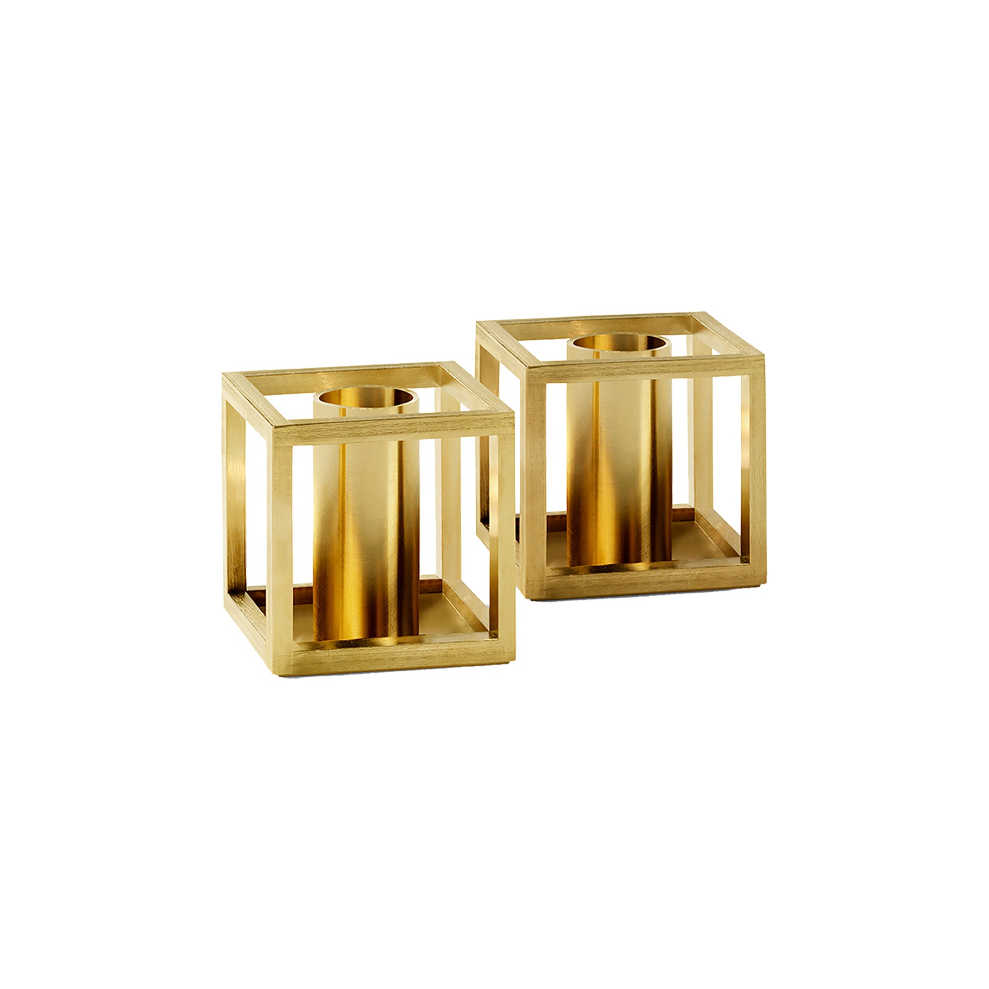 Kubus Micro Candle Holder Set of 2