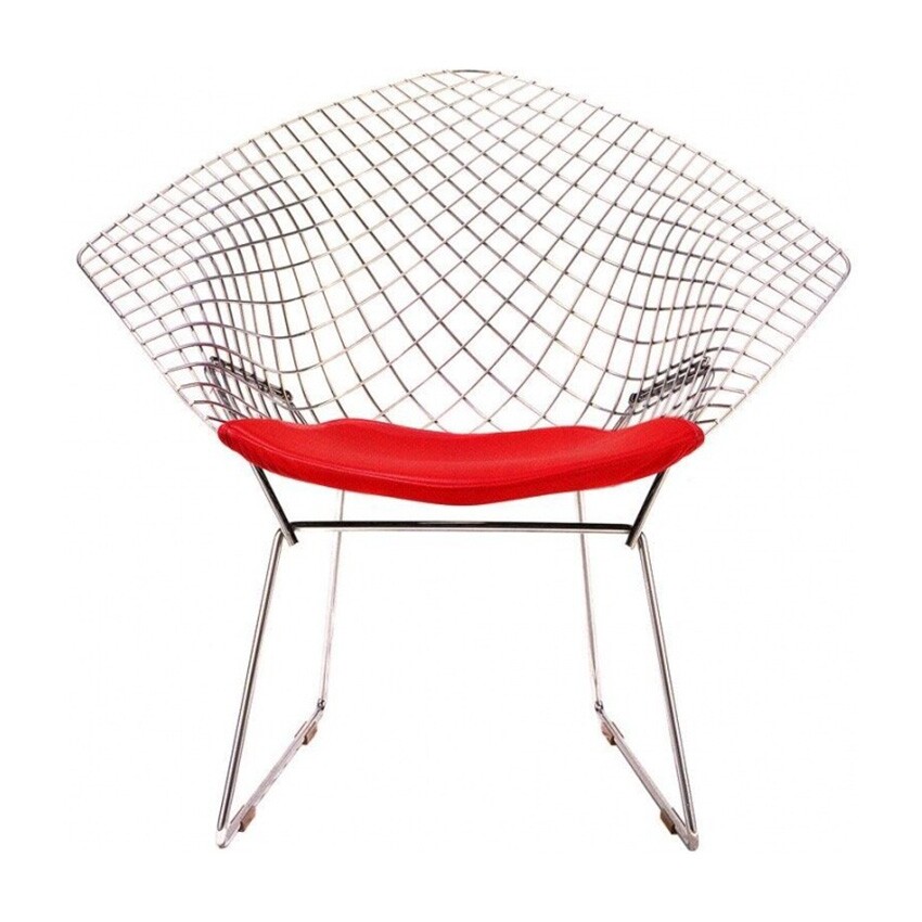 Bertoia Diamond Easy Chair With Seat Cushion