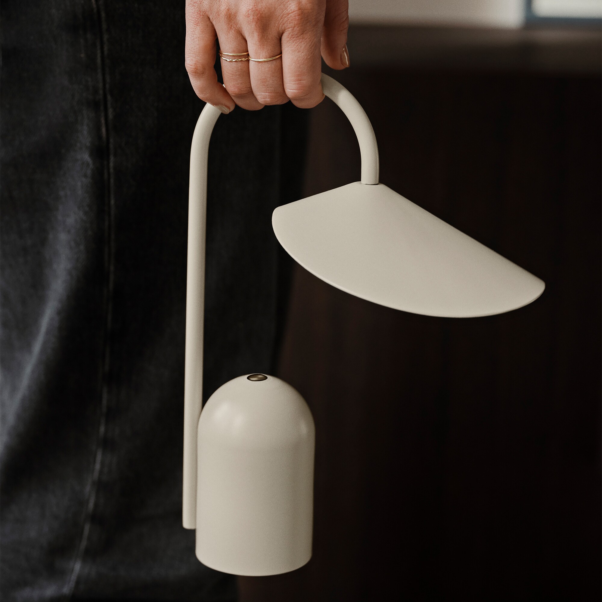 Arum Portable Table Lamp with Battery