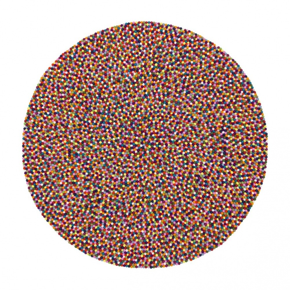 Lotte Felt Ball Rug