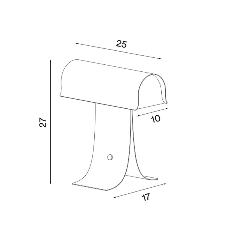 Archive LED Table Lamp 25cm
