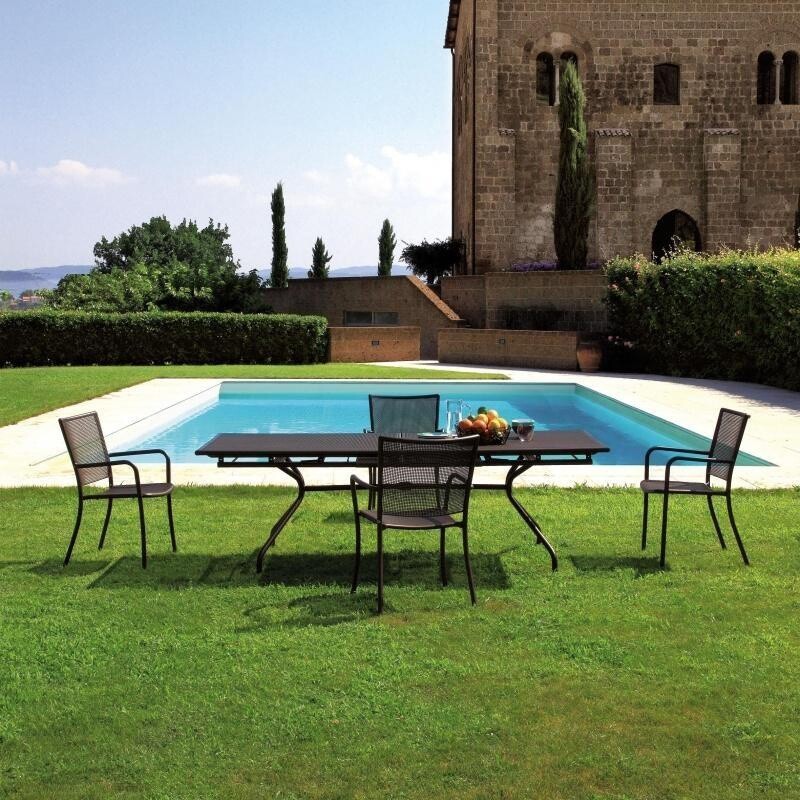 Athena Garden Table Extentable 160x90cm