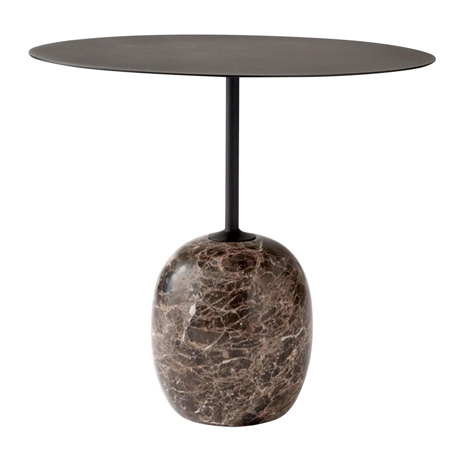 Lato LN8 Side Table Top Steel Round