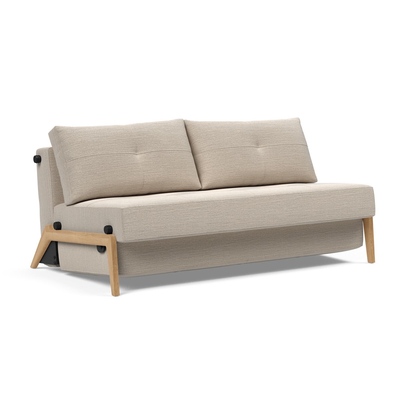 Cubed 160 Sofa Bed Oak 168x98cm