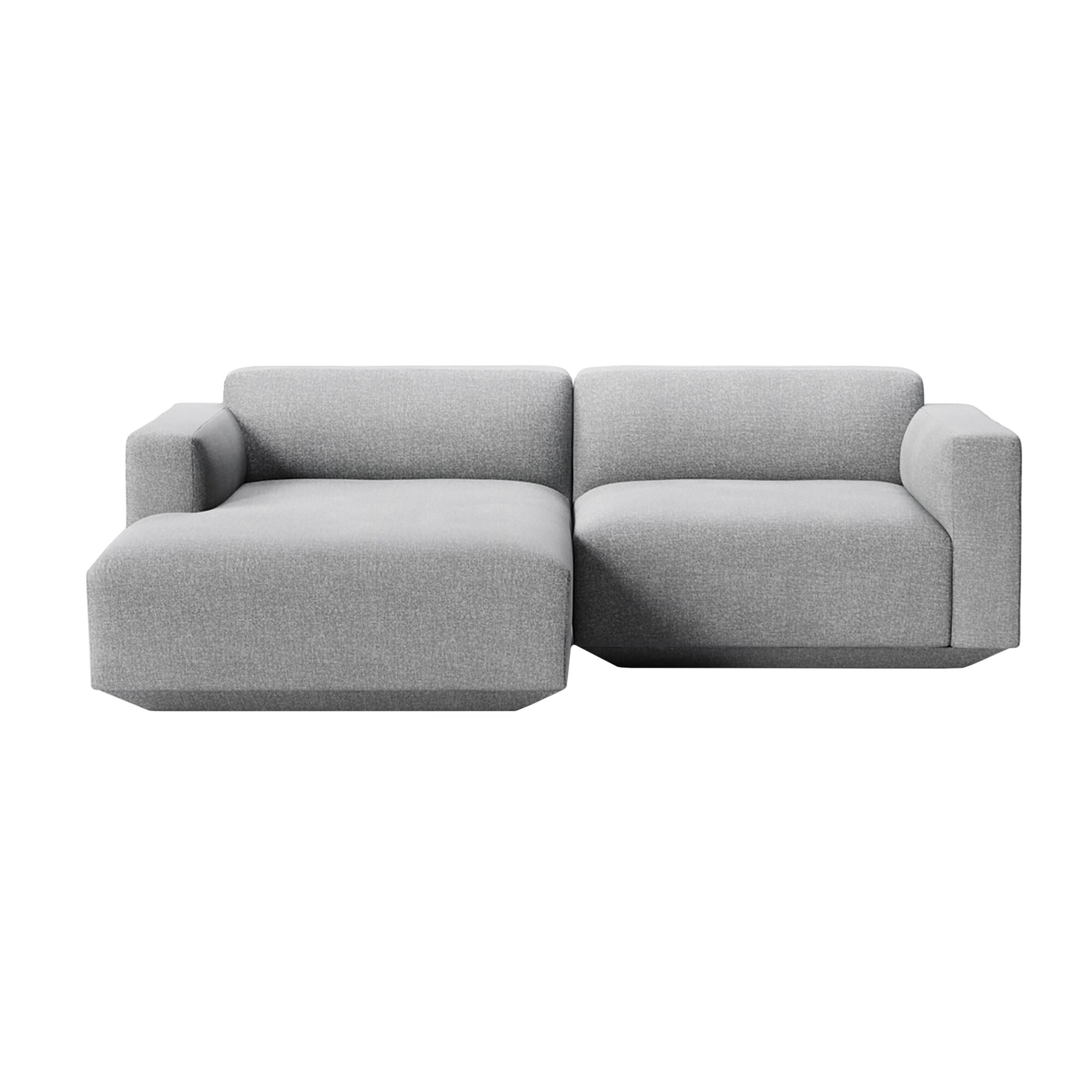 Develius 2-Seater Sofa Chaise Longue Left