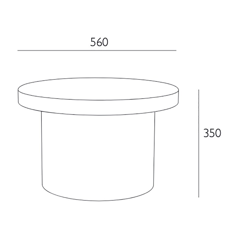 Alwa Three Big Side Table