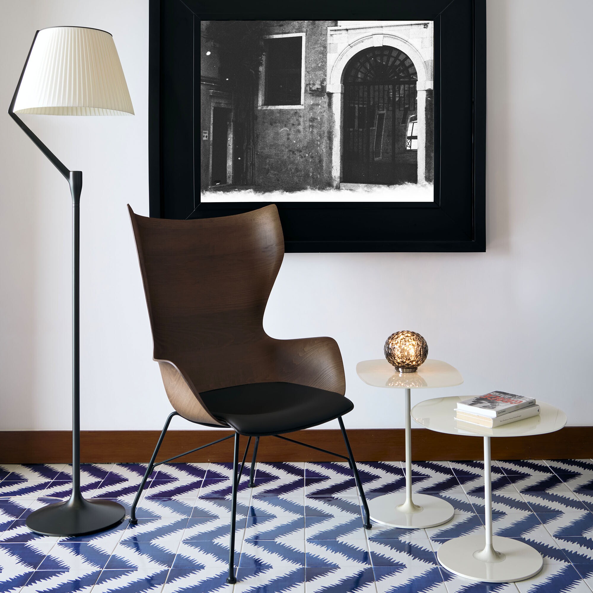 Angelo Stone LED Floor Lamp