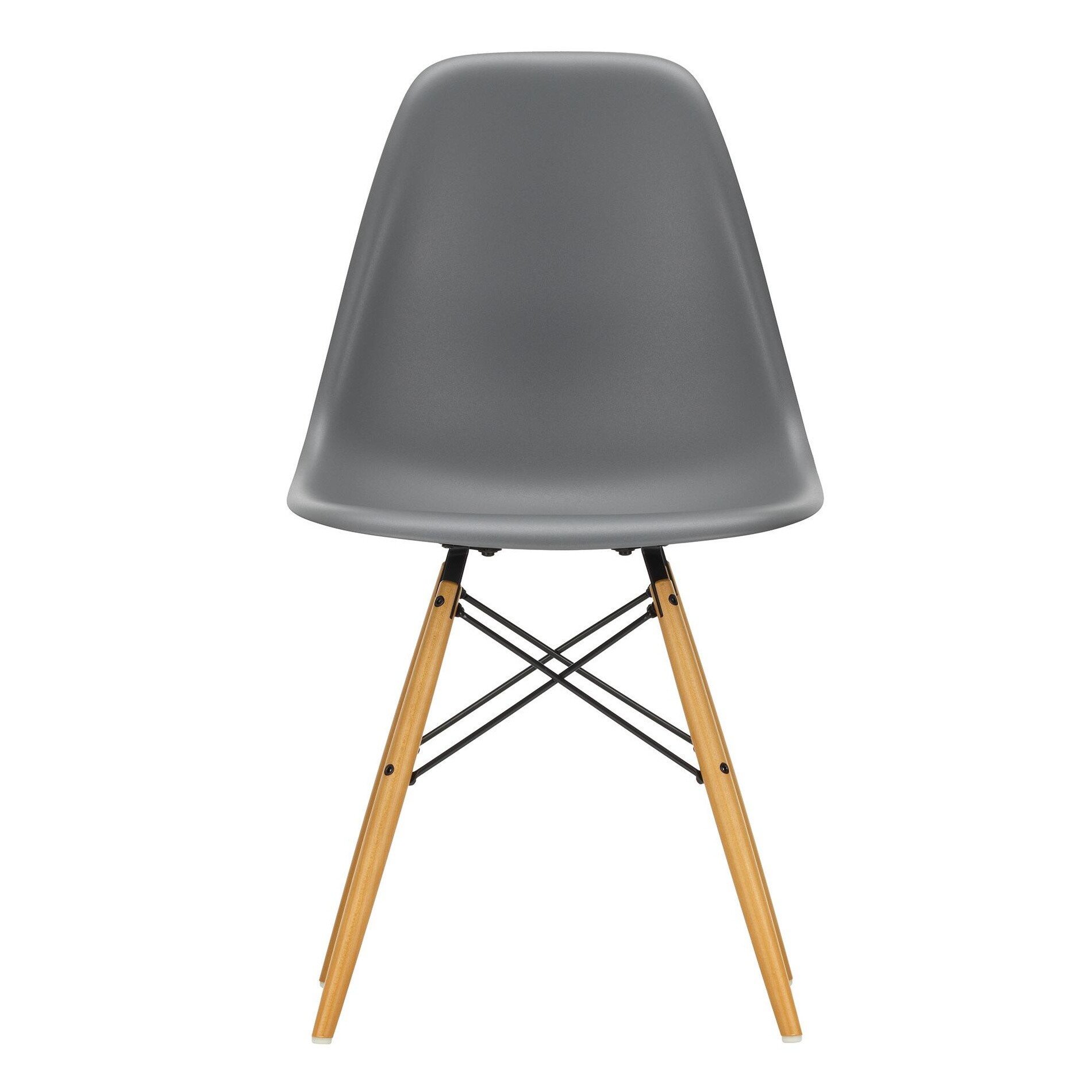 Eames Plastic Side Chair DSW RE Golden Maple