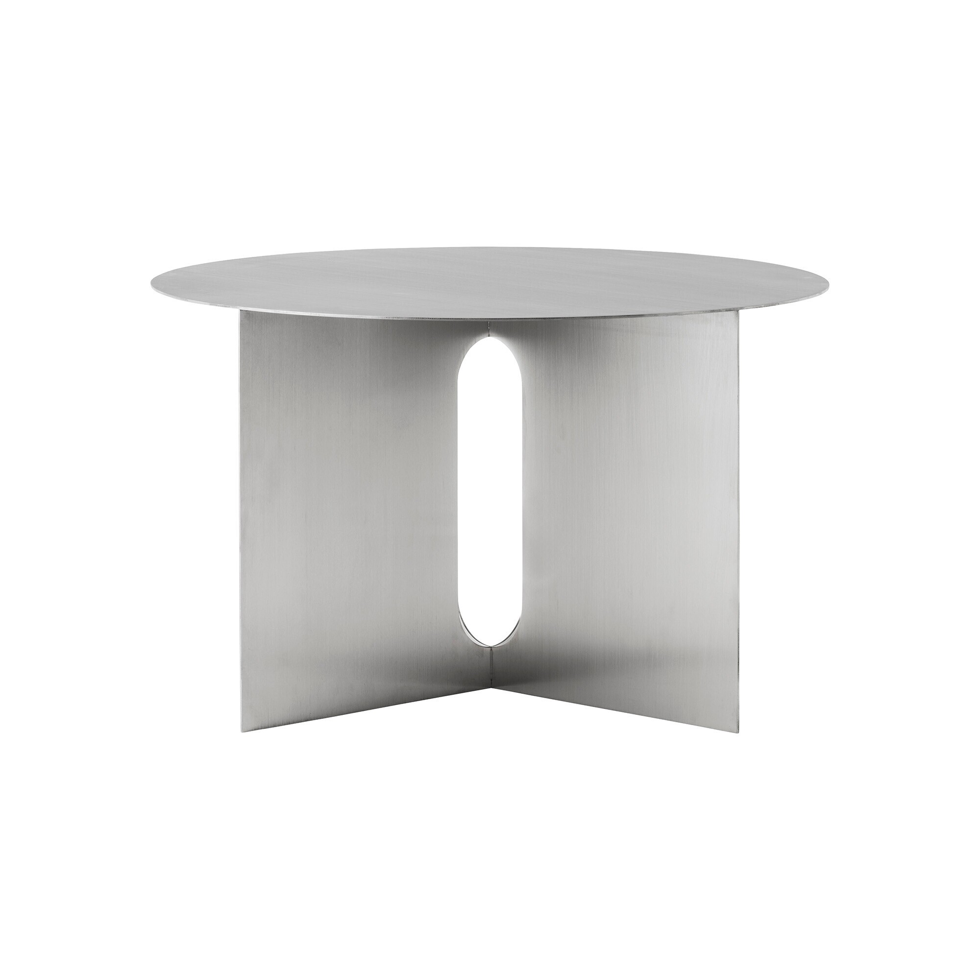 Androgyne Side Table Steel Ø 63cm