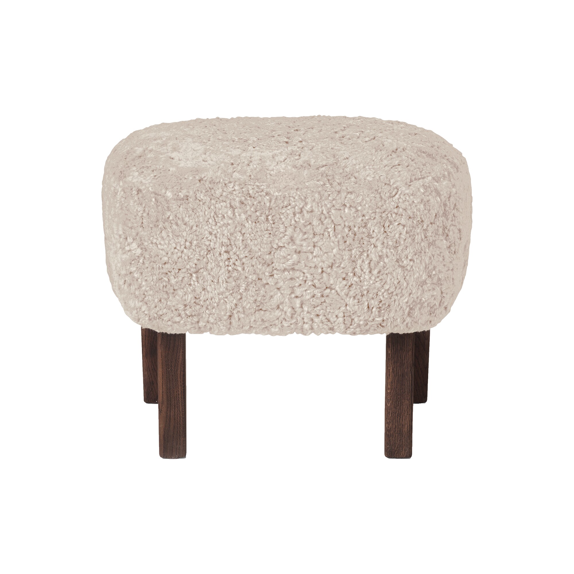 Ingeborg Footstool Sheepskin