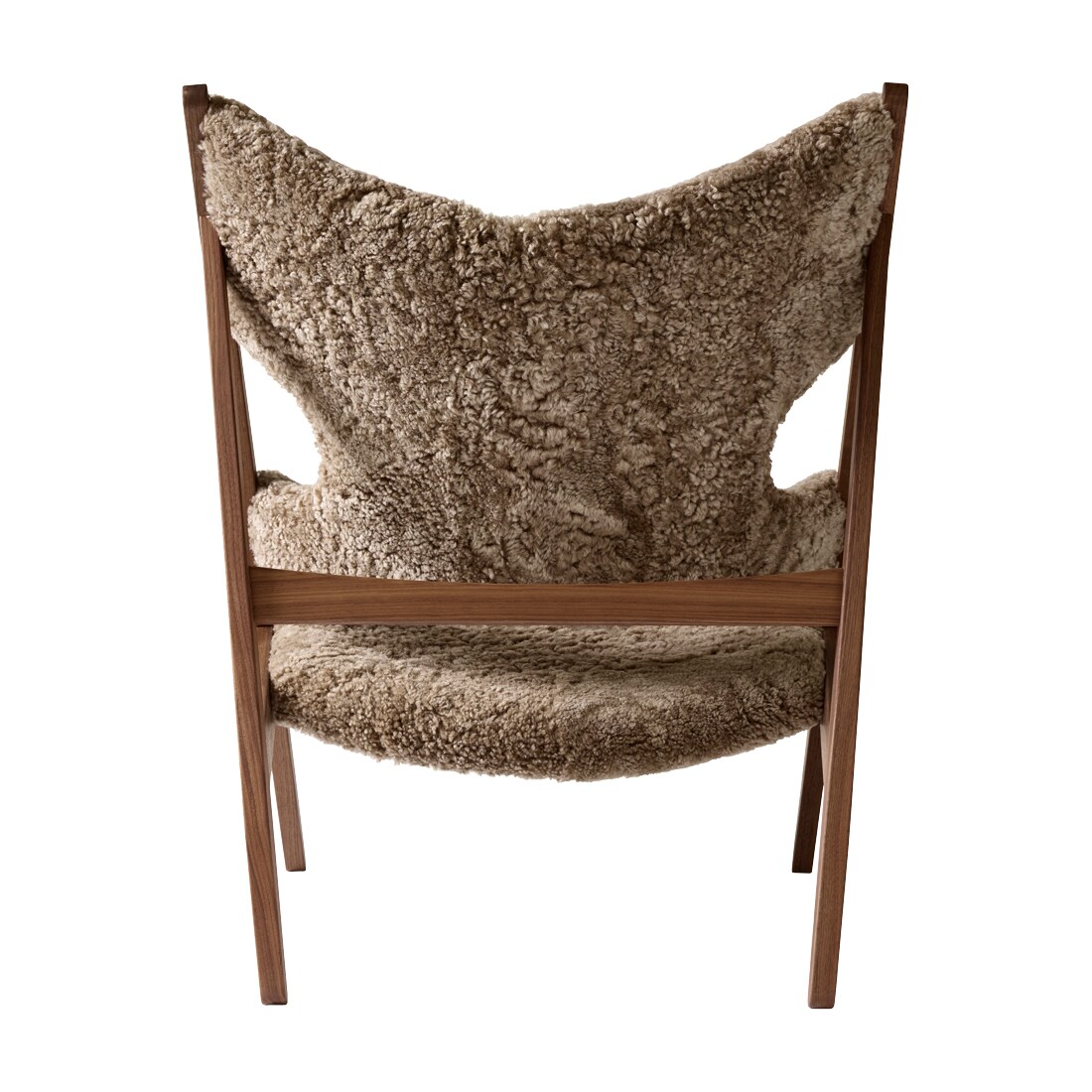 Knitting Lounge Chair Sheepskin