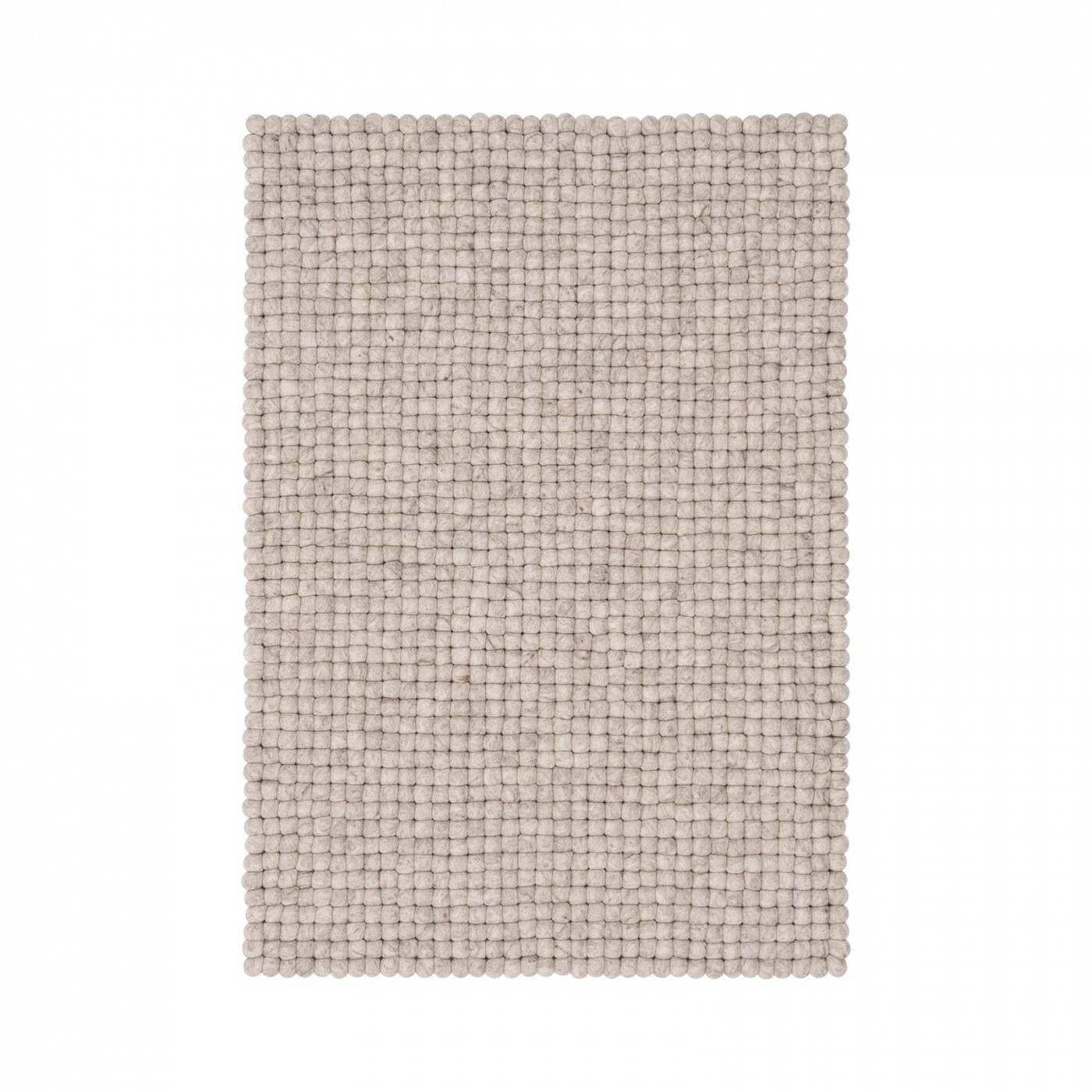 Béla Felt Ball Rug rectangular