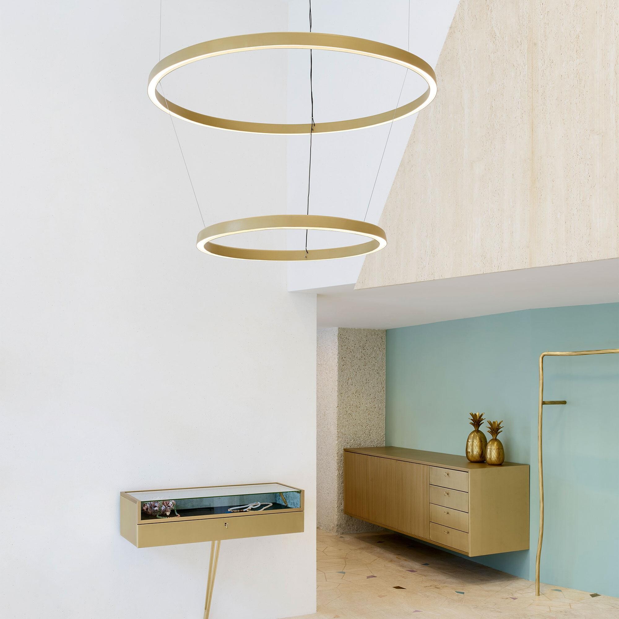 Compendium Circle LED Suspension Lamp Ø72cm