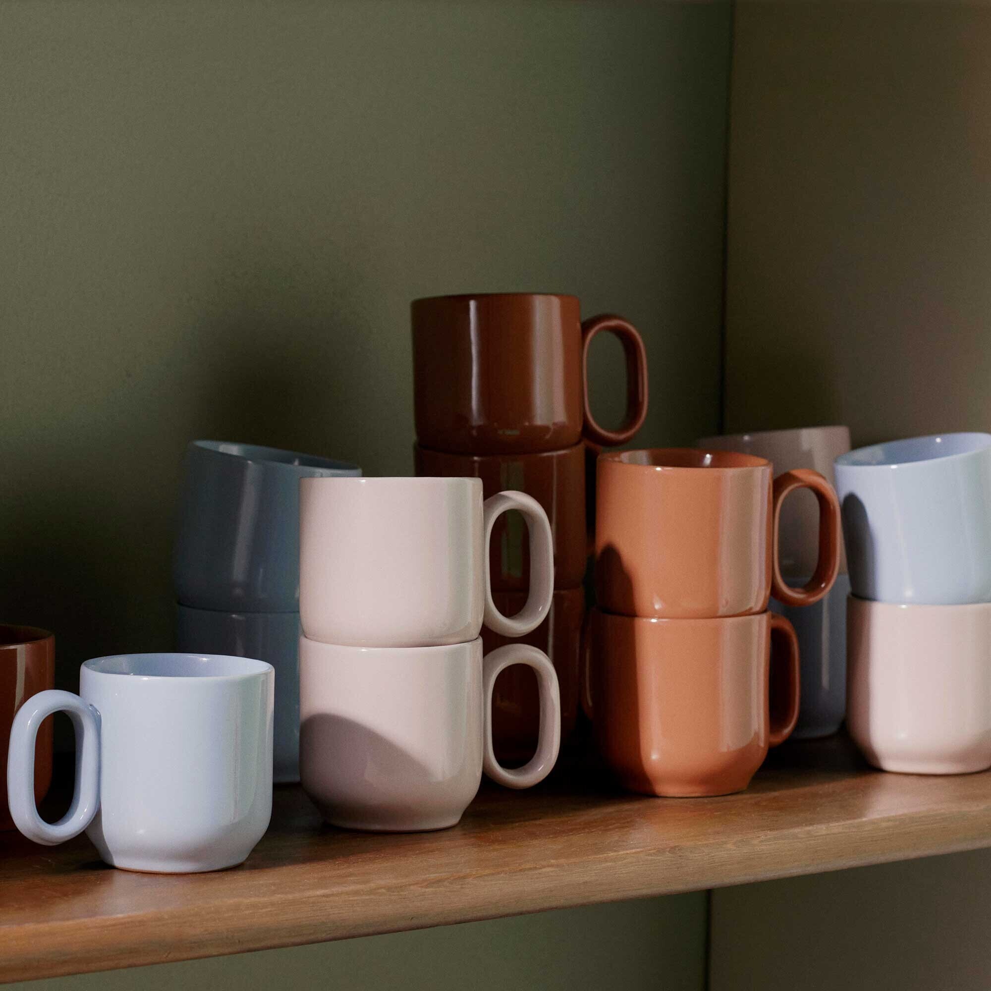 Barro Mug with Handle Set of 2