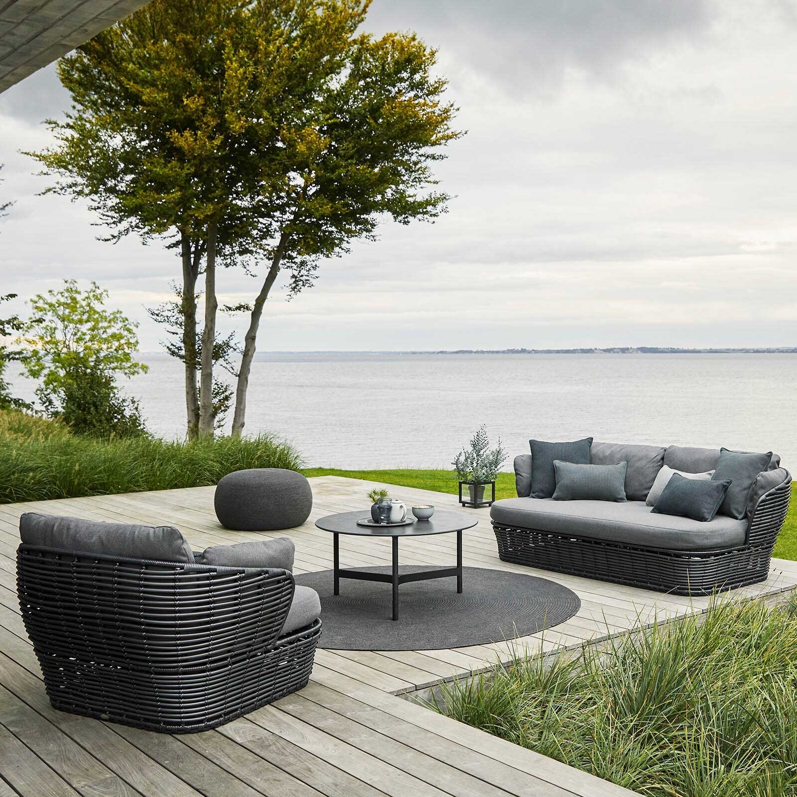Basket Outdoor Lounge Armchair