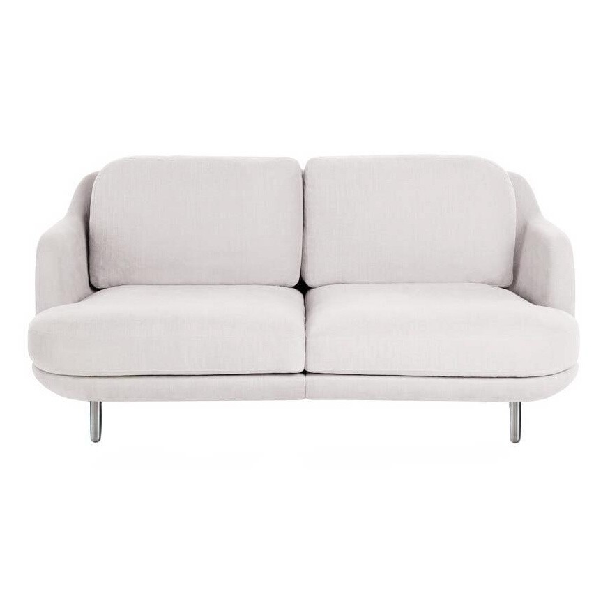 Lune™ JH200 2-Seater Sofa Aluminium Feet