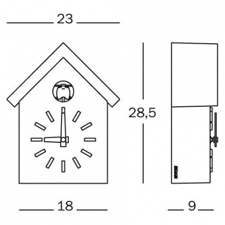 Cu-Clock Cuckoo Clock