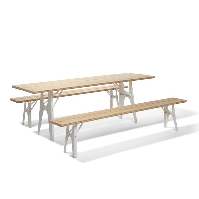 Ludwig Garden Table 220x68x76cm
