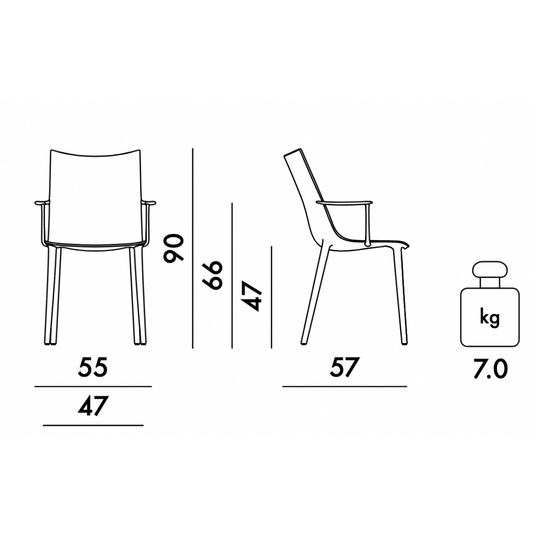 H.H.H. Armchair Leather
