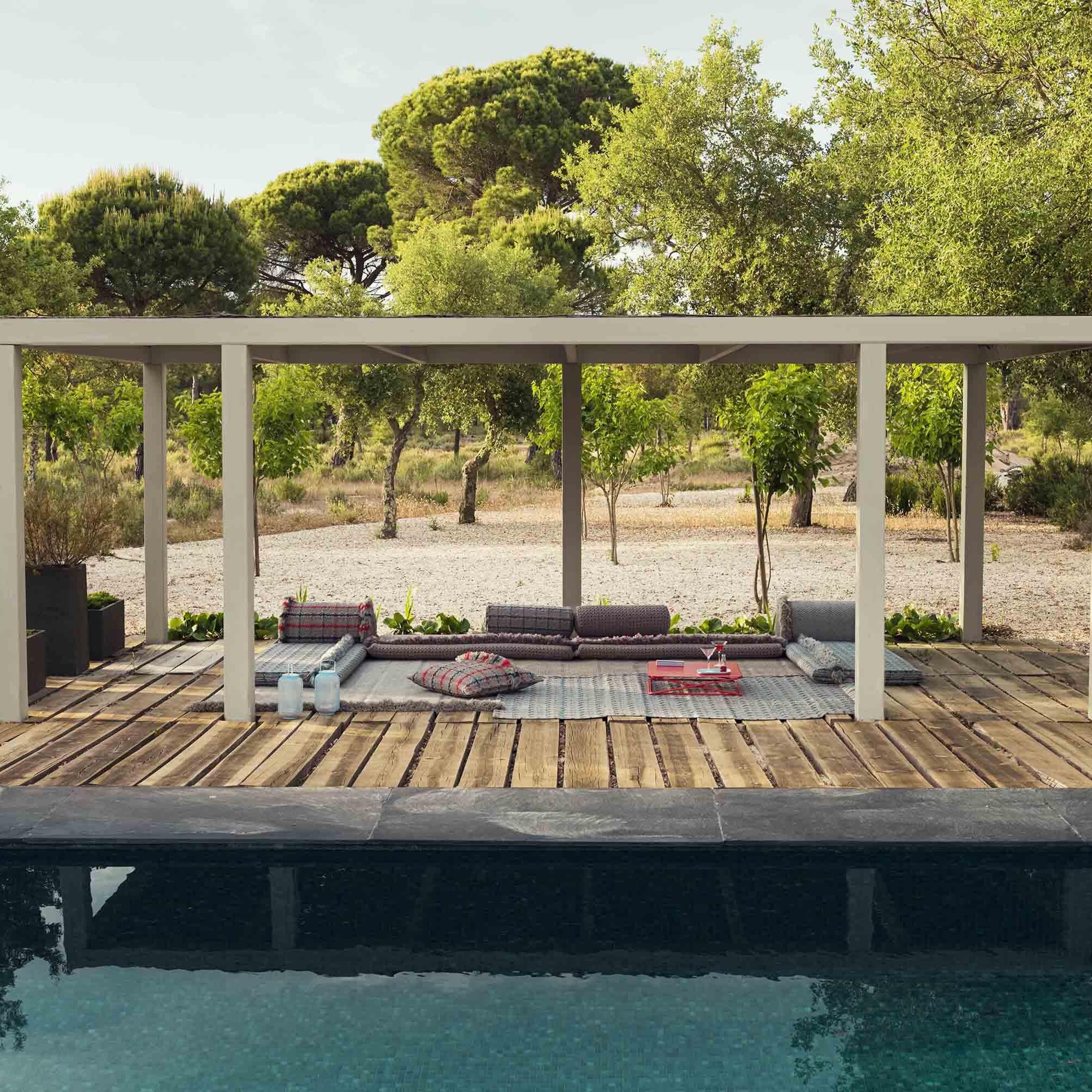 Garden Layers Rug 90x200cm