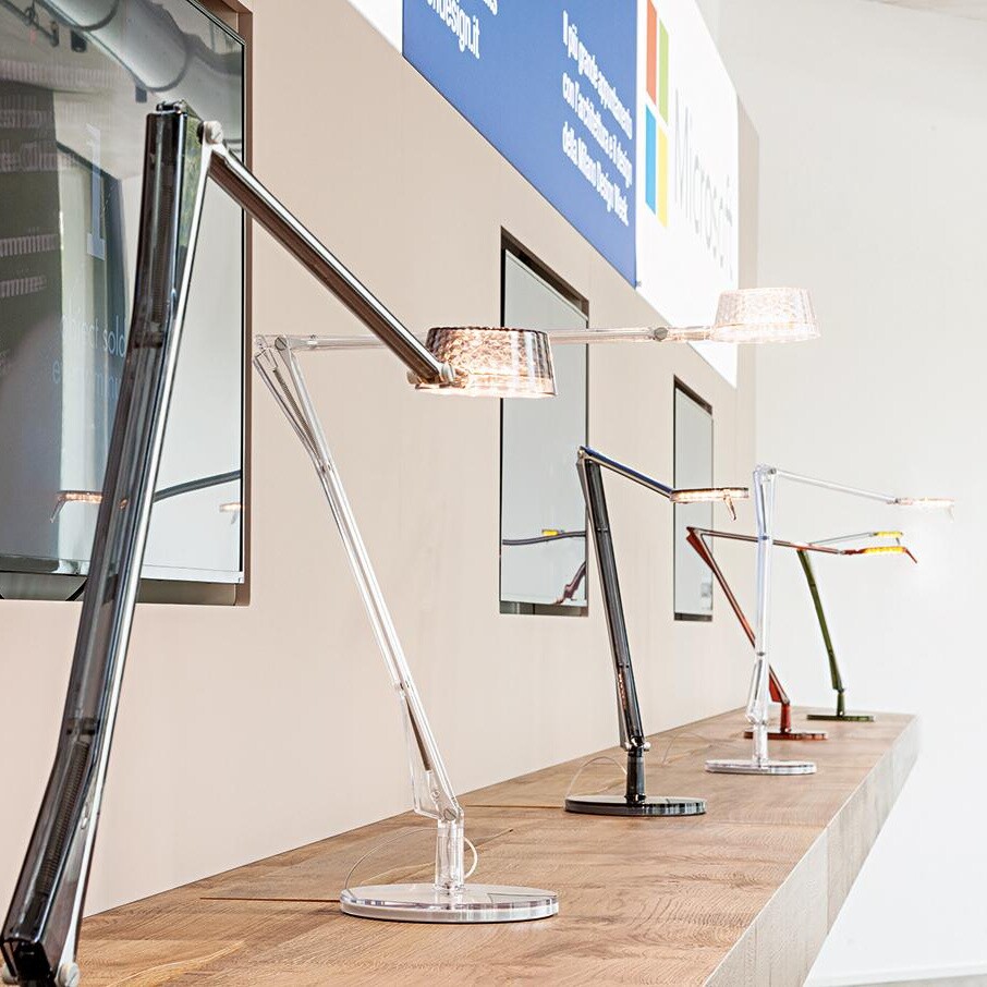 Aledin Tec LED Table Lamp transparent