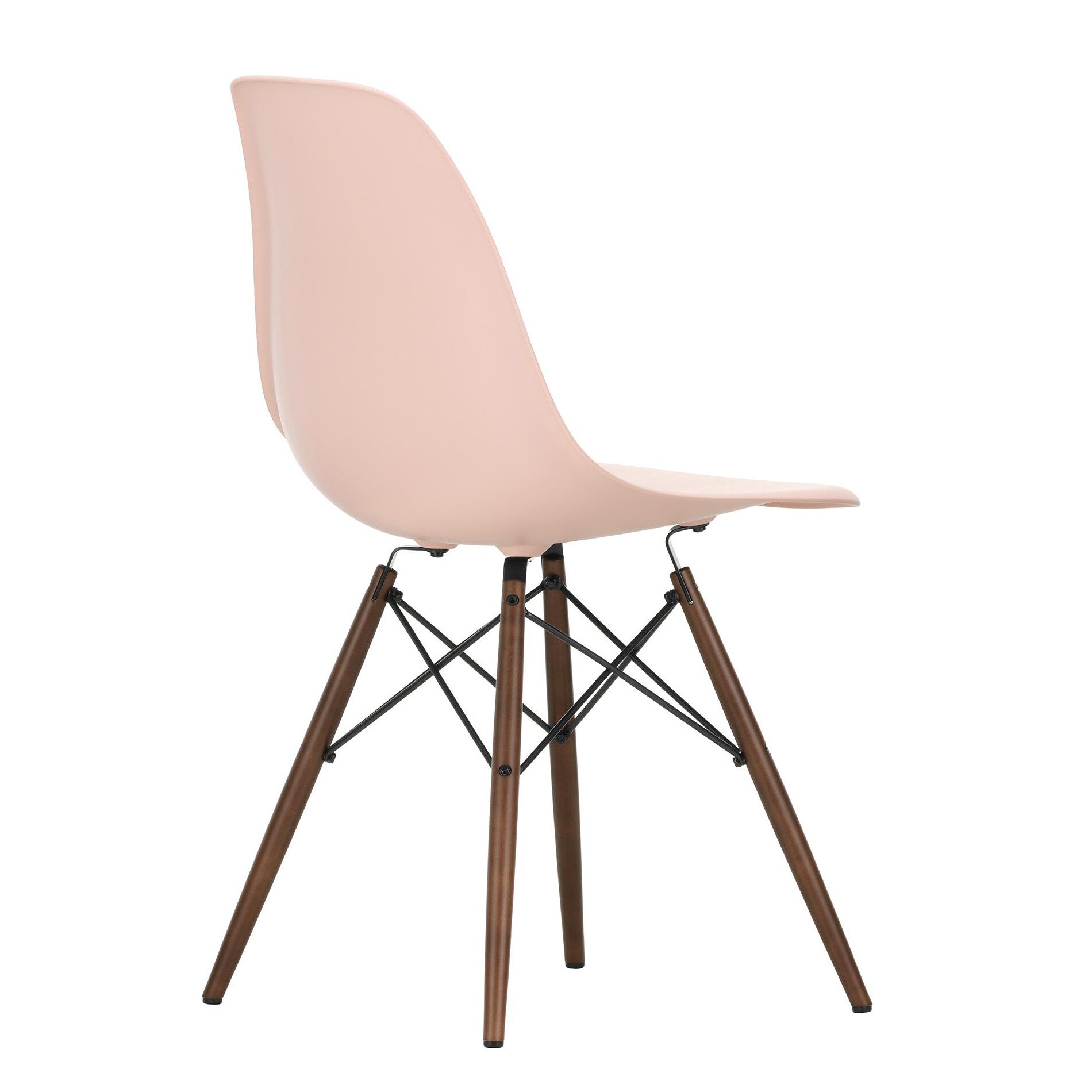Eames Plastic Side Chair DSW RE Dark Maple Base