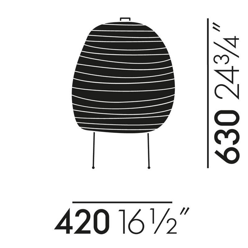 Akari 20N Table Lamp