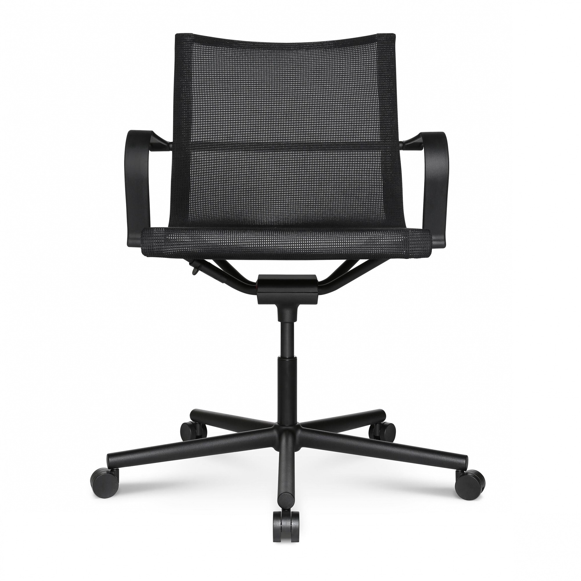 D1 Office Chair with Armrests & Castors Frame